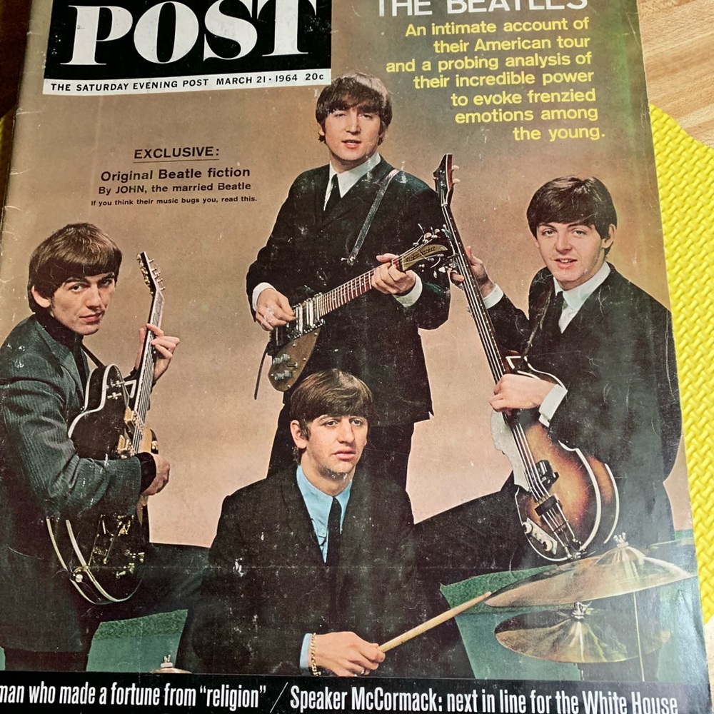 Vintage magazine